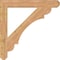Ekena Millwork Olympic Craftsman Smooth Bracket, Western Red Cedar, 5 1/2"W x 46"D x 46"H BKT06X46X46OLY04SWR - alternate 4